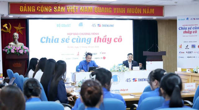 Chương trình "Chia sẻ cùng thầy cô" năm 2026 có chủ đề “Lớp học reo vui” - Ảnh 2.