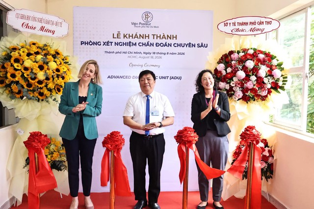 Khánh thành Phòng xét nghiệm ADU tại Viện Pasteur TP. Hồ Chí Minh - Ảnh 2.