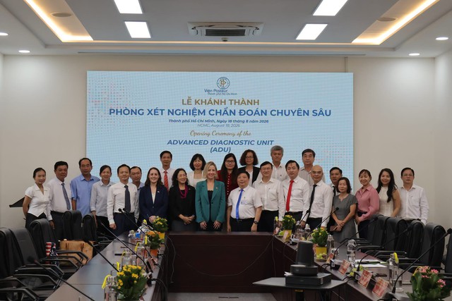 Khánh thành Phòng xét nghiệm ADU tại Viện Pasteur TP. Hồ Chí Minh - Ảnh 5.