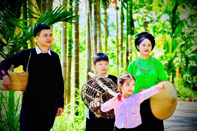 “Pái toòng nên duyên - Pay tái nghĩa tình” – một lễ hội văn hóa đặc sắc của người Tày, Nùng, Dao xã vùng cao Lâm Thượng - Ảnh 4.