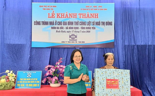 Hưng Y&ecirc;n bố tr&iacute; hơn 130 tỷ đồng hỗ trợ 1612 hộ c&oacute; ho&agrave;n cảnh kh&oacute; khăn x&oacute;a nh&agrave; tạm trong năm 2026 - Ảnh 1.