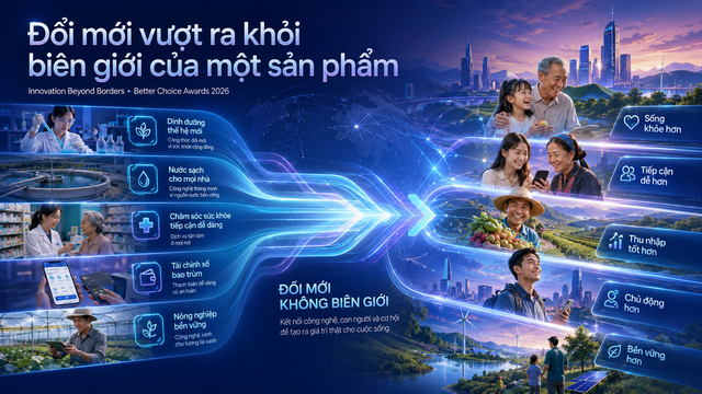 Khi chất lượng sống trở thành thước đo đổi mới: Better Choice Awards 2026 tìm kiếm những doanh nghiệp đang thay đổi đời sống người Việt - Ảnh 5.