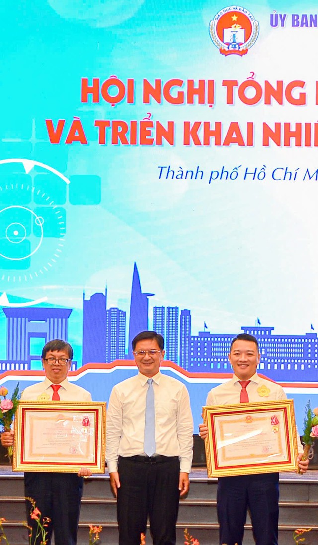 Rạng rỡ truyền thống giáo dục Thành phố: Trường THPT Marie Curie với những dấu ấn vinh quang tại Hội nghị Tổng kết năm học 2025 – 2026 - Ảnh 4.