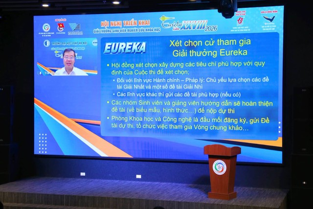 Ch&iacute;nh thức khởi động Giải thưởng Sinh vi&ecirc;n nghi&ecirc;n cứu khoa học - Eur&eacute;ka lần thứ 28 năm 2026 - Ảnh 2.