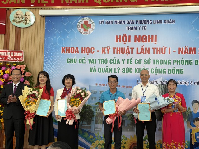Trạm Y tế phường Linh Xuân tổ chức thành công Hội nghị Khoa học Kỹ thuật lần thứ I: Đột phá mô hình WHO PEN, nâng tầm y tế cơ sở - Ảnh 3.