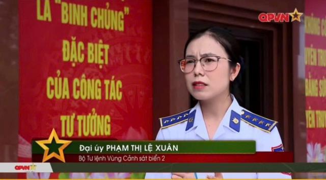 Nữ sĩ quan pháp luật và những đóng góp thầm lặng nơi đầu sóng - Ảnh 2.