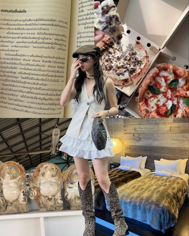 N&agrave;ng d&acirc;u h&agrave;o m&ocirc;n 26 tuổi của gia tộc Th&aacute;i Lan: Visual b&uacute;p b&ecirc;, style chất chơi chẳng giống h&igrave;nh dung về "phu nh&acirc;n nh&agrave; gi&agrave;u"- Ảnh 4.