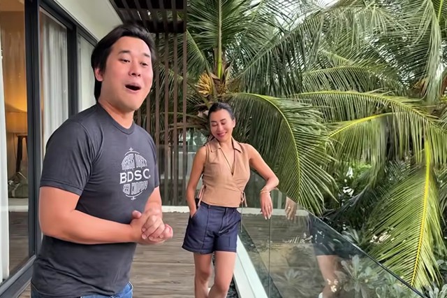 MC Kỳ Duyên ở biệt thự gần trăm tỷ tại Vũng Tàu cùng con gái NSND Trần Hiếu - Ảnh 1.