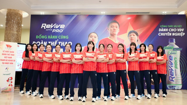 Revive Thể Thao đồng hành cùng Đoàn Thể thao Việt Nam xuất quân chinh phục ASIAD 20 - Ảnh 3.