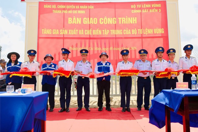 Khánh thành các công trình thiết thực chăm lo cán bộ, chiến sĩ lực lượng vũ trang: Nghĩa tình hậu phương từ Đảng bộ, chính quyền và Nhân dân Thành phố Hồ Chí Minh - Ảnh 5.