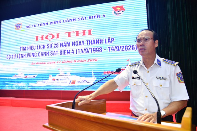 Tuổi trẻ Bộ Tư lệnh Vùng Cảnh sát biển 4: Tự hào truyền thống, vững bước tương lai - Ảnh 2.