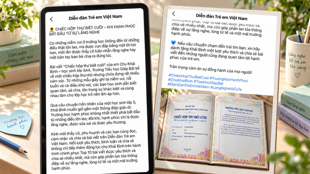 Từ “Chiếc hộp thư biết cười” đến khát vọng vun đắp một thế hệ trẻ hạnh phúc - Ảnh 3.