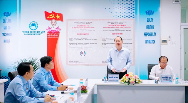 Đại học Bạc Liêu quyết tâm nâng chất lượng đào tạo nguồn nhân lực - Ảnh 1.