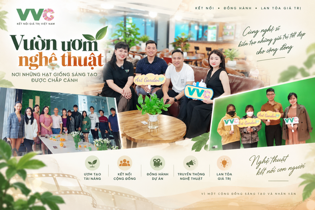 Vườn ươm nghệ thuật - Nơi những hạt giống sáng tạo được chấp cánh - Ảnh 1.