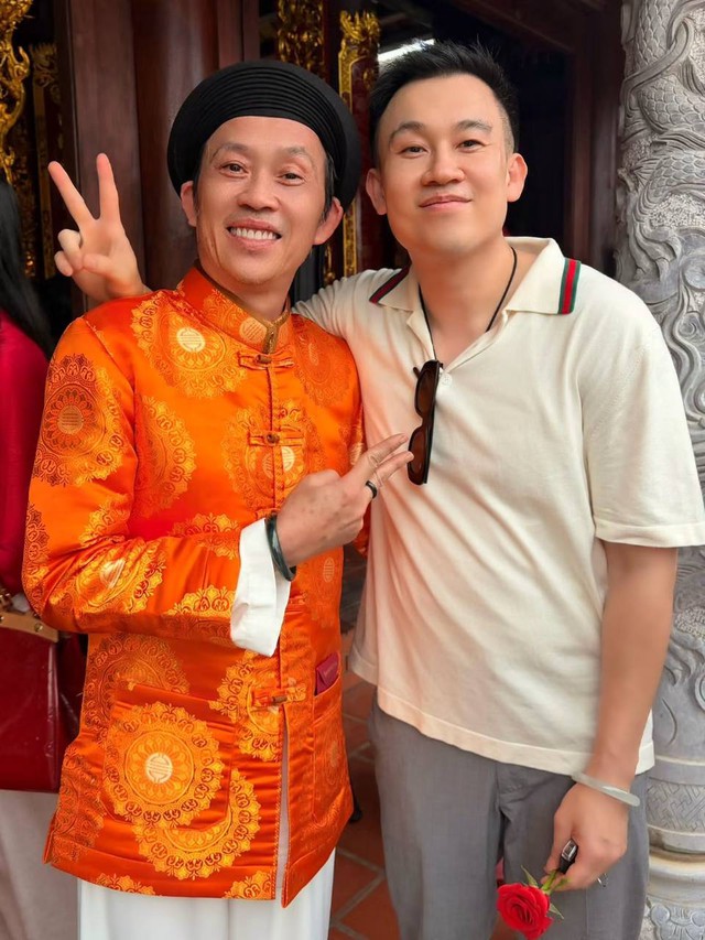 S&aacute;ng tỏ mối quan hệ của NS Ho&agrave;i Linh với Ho&agrave;i L&acirc;m ở nh&agrave; thờ Tổ 100 tỷ- Ảnh 1.