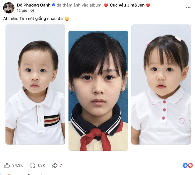 Phương Oanh tự nhận &ldquo;dậy th&igrave; kh&ocirc;ng th&agrave;nh c&ocirc;ng&rdquo;, nhưng ảnh ng&agrave;y b&eacute; đặt cạnh Jimmy - Jenny lại g&acirc;y ch&uacute; &yacute;- Ảnh 1.