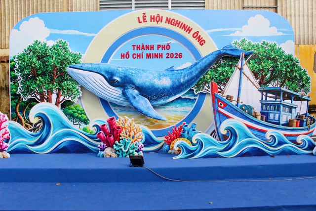 Sắc m&agrave;u văn h&oacute;a biển Cần Giờ qua tuyến đường nghệ thuật - Ảnh 1.