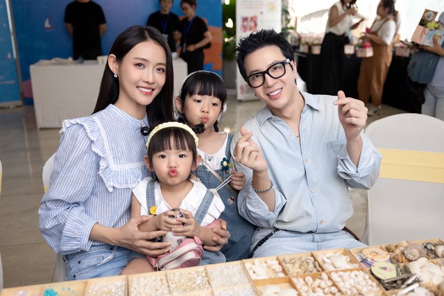 2 con gái Trương Mỹ Nhân diện đồ Trung thu xinh yêu khó tả, ngoại hình chuẩn bản sao của mẹ - Ảnh 10.