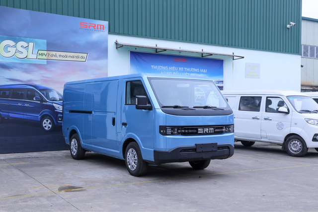 Xe van điện SRM E80 và SRM E60 - Giải pháp vận chuyển xanh cho đô thị hiện đại - Ảnh 1.