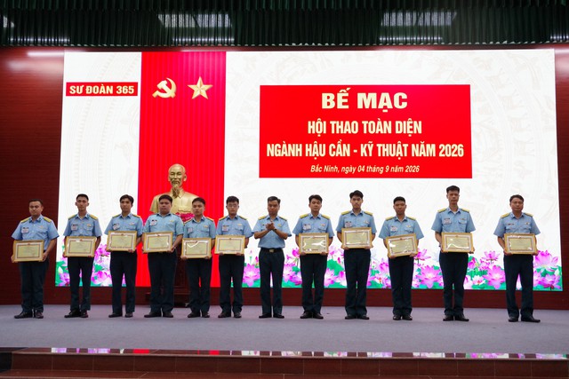 Sư đoàn 365 tổ chức thành công hội thao toàn diện ngành hậu cần - kỹ thuật năm 2026 - Ảnh 5.