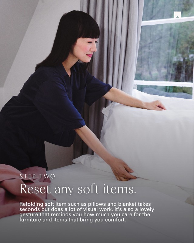 5 việc n&ecirc;n l&agrave;m để &ldquo;reset&rdquo; ph&ograve;ng ngủ mỗi ng&agrave;y theo Konmari: Bước cuối c&ugrave;ng mới l&agrave; điều nhiều người thường bỏ qua - Ảnh 2.