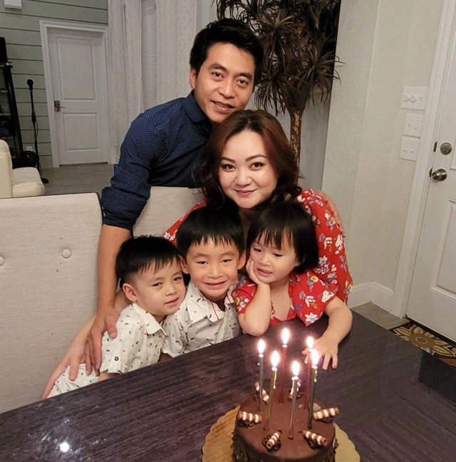 Con trai bé Xuân Mai 12 tuổi đẹp như tài tử Hong Kong - Ảnh 2.