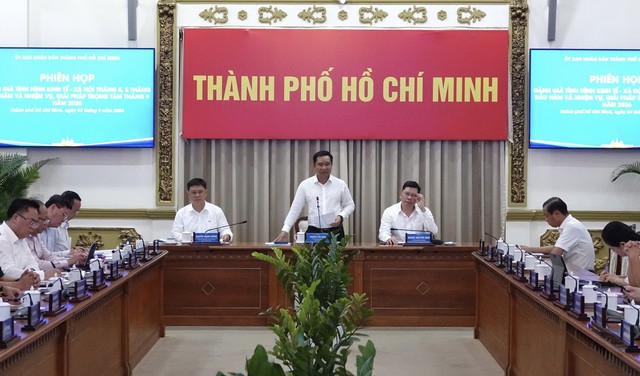 TP. Hồ Ch&iacute; Minh tăng tốc kinh tế 8 th&aacute;ng đầu năm 2026, hướng tới cột mốc 1 triệu tỉ đồng - Ảnh 1.