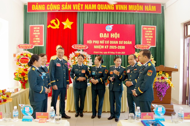 Đại hội Phụ nữ Cơ quan Sư đoàn 377, nhiệm kỳ 2025-2030- Ảnh 1.