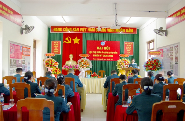 Đại hội Phụ nữ Cơ quan Sư đoàn 377, nhiệm kỳ 2025-2030- Ảnh 3.