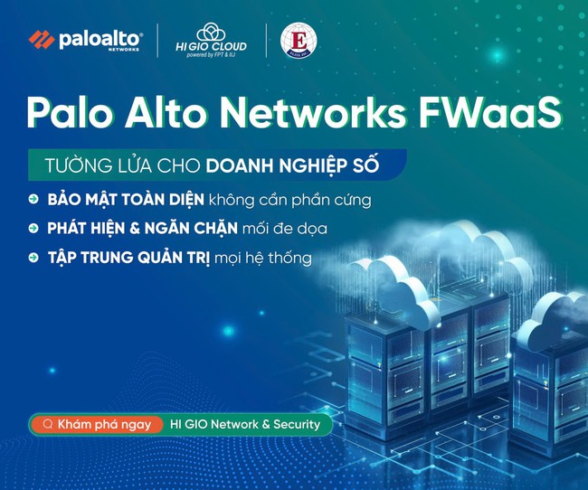 HI GIO Cloud hợp tác chiến lược với Palo Alto Networks ra mắt dịch vụ Firewall as a Service (FWaaS)- Ảnh 1. HI GIO Cloud hợp tác chiến lược với Palo Alto Networks ra mắt dịch vụ Firewall as a Service (FWaaS)- Ảnh 1.