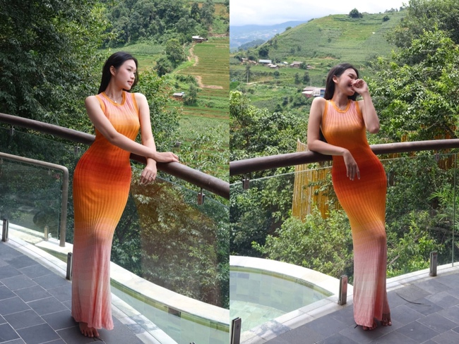 "Trốn con" lên núi nghỉ dưỡng, hot mom Doãn Hải My khoe dáng quyến rũ bên thung lũng xanh mát- Ảnh 3. "Trốn con" lên núi nghỉ dưỡng, hot mom Doãn Hải My khoe dáng quyến rũ bên thung lũng xanh mát- Ảnh 3.