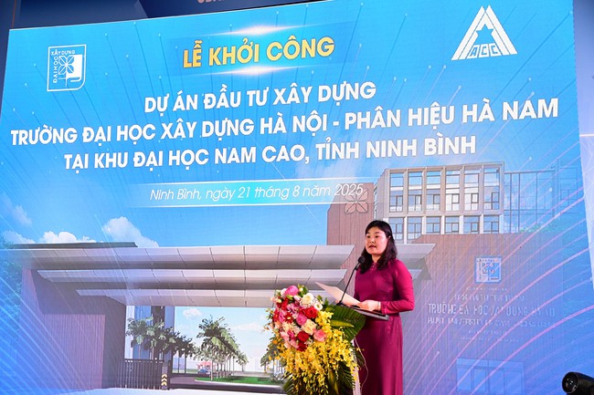 Tổng công ty ACC tham gia lễ khởi công Dự án đầu tư xây dựng Trường Đại học Xây dựng Hà Nội - Phân hiệu Hà Nam- Ảnh 2. Tổng công ty ACC tham gia lễ khởi công Dự án đầu tư xây dựng Trường Đại học Xây dựng Hà Nội - Phân hiệu Hà Nam- Ảnh 2.