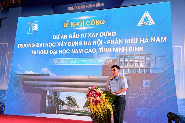 Tổng công ty ACC tham gia lễ khởi công Dự án đầu tư xây dựng Trường Đại học Xây dựng Hà Nội - Phân hiệu Hà Nam- Ảnh 3. Tổng công ty ACC tham gia lễ khởi công Dự án đầu tư xây dựng Trường Đại học Xây dựng Hà Nội - Phân hiệu Hà Nam- Ảnh 3.