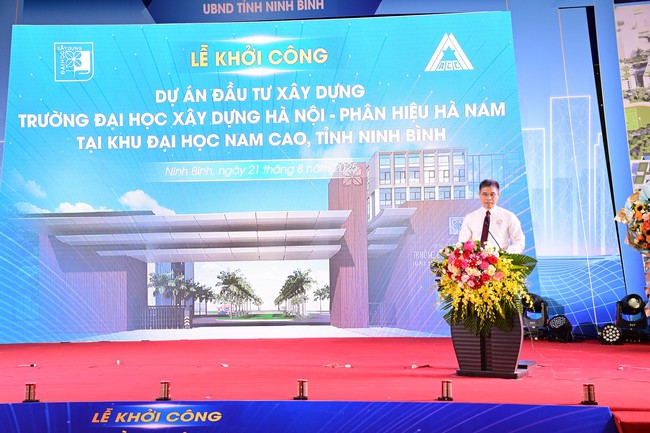 Tổng công ty ACC tham gia lễ khởi công Dự án đầu tư xây dựng Trường Đại học Xây dựng Hà Nội - Phân hiệu Hà Nam- Ảnh 4. Tổng công ty ACC tham gia lễ khởi công Dự án đầu tư xây dựng Trường Đại học Xây dựng Hà Nội - Phân hiệu Hà Nam- Ảnh 4.