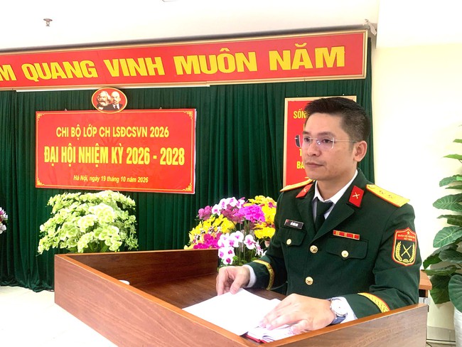 Chi bộ lớp cao học Lịch sử Đảng l&atilde;nh đạo triển khai hiệu quả hai đột ph&aacute; nhiệm kỳ 2026-2028- Ảnh 5.