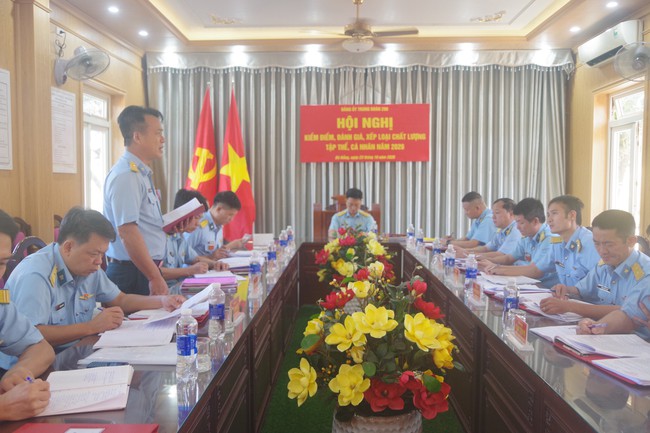 Đảng ủy Trung đo&agrave;n Ra đa 290 kiểm điểm thực chất để n&acirc;ng cao chất lượng l&atilde;nh đạo- Ảnh 1.