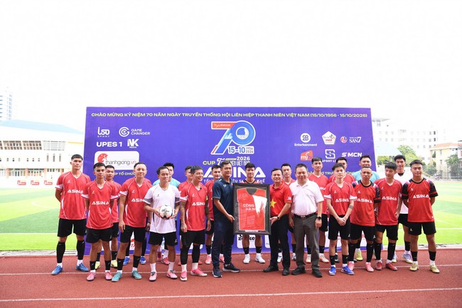 Khai mạc Giải b&oacute;ng đ&aacute; Thanh ni&ecirc;n Việt Nam cup Asina- Ảnh 2.