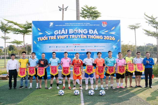 Khai mạc Giải b&oacute;ng đ&aacute; Tuổi trẻ VNPT Truyền thống năm 2026- Ảnh 1.