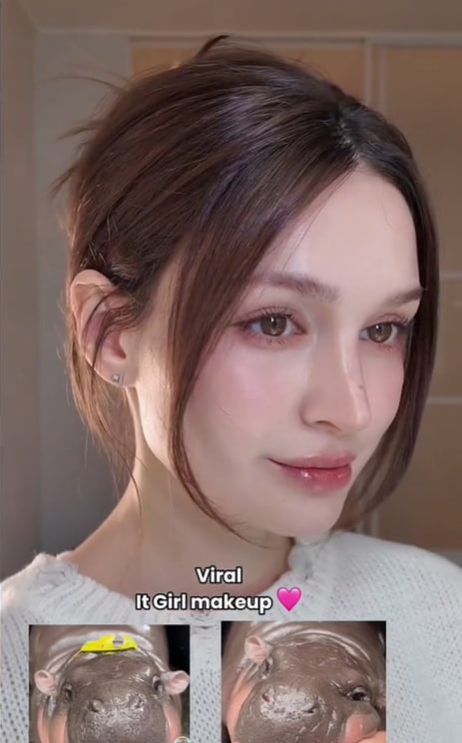 Kiểu makeup giống hà mã đang viral khắp cõi mạng, dự sẽ thành hot trend 2024- Ảnh 7.