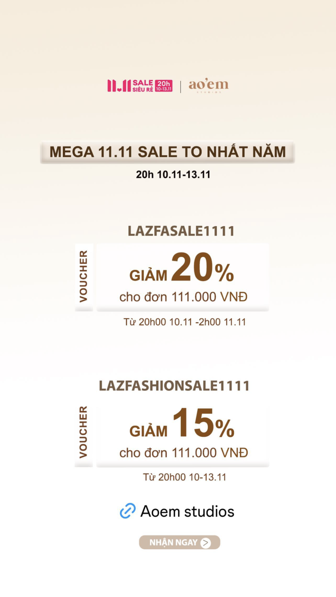 SALE 11/11: Váy áo local brand Việt xinh điên đảo, giá rẻ chưa từng thấy!- Ảnh 13. SALE 11/11: Váy áo local brand Việt xinh điên đảo, giá rẻ chưa từng thấy!- Ảnh 13.
