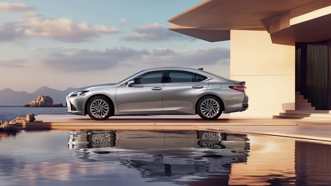 Lexus ES 2025 ra mắt: Chỉ là bản facelift, tinh chỉnh thiết kế, màn hình cảm ứng 14 inch mới, giữ nguyên động cơ- Ảnh 3.