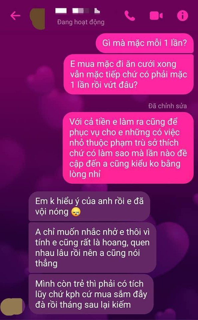 Yêu nhau 3 năm bạn trai vẫn bắt chia tiền ăn, mua váy đi đám cưới cũng bị chê hoang phí: Tuyên bố khoản tiết kiệm chung gửi mẹ giữ sau này khiến cô gái chết lặng- Ảnh 2.