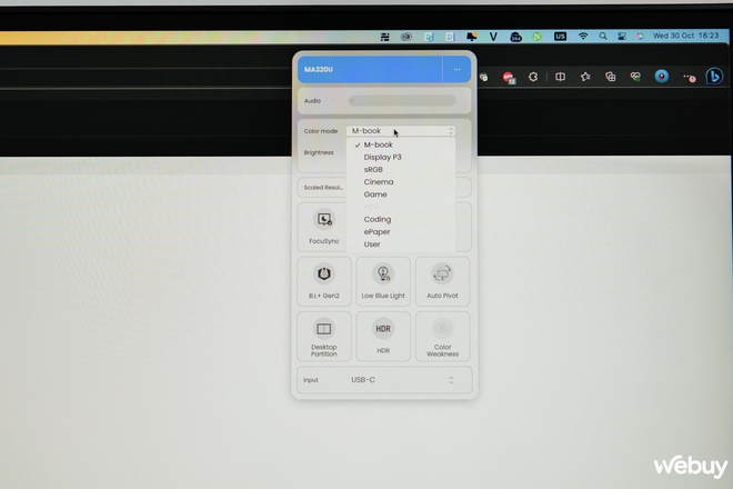 Trải nghiệm màn hình 4K BenQ MA320U: Đích thị là dành cho Mac- Ảnh 20.