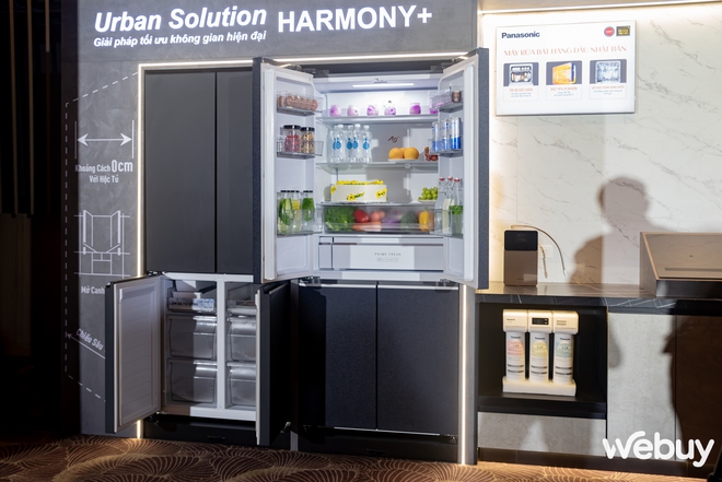Cận cảnh tủ lạnh mới của Panasonic: Thiết kế âm tường vừa vặn không gian, nhiều công nghệ bảo quản thực phẩm, giá hơn 33 triệu đồng- Ảnh 7.