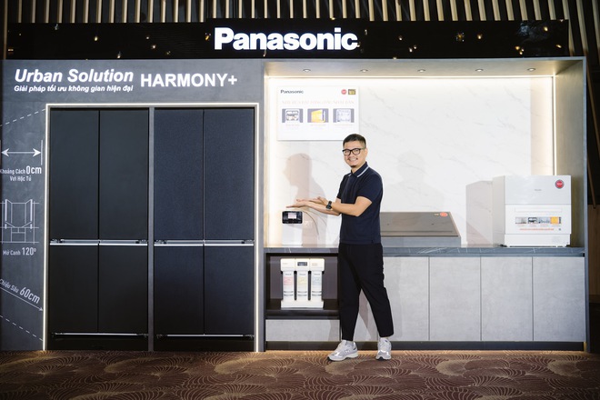 Tủ lạnh Harmony + Edition của Panasonic: Thiết kế âm tường, nhiều công nghệ mới, phù hợp phong cách sống tối giản của Gen Z- Ảnh 3. Tủ lạnh Harmony + Edition của Panasonic: Thiết kế âm tường, nhiều công nghệ mới, phù hợp phong cách sống tối giản của Gen Z- Ảnh 3.