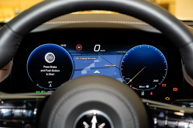 Chi tiết Maserati GranTurismo mới vừa ra mắt Việt Nam: Thiết kế mới, 3 màn hình, 490 mã lực, ADAS, bản thuần điện sẽ về năm sau- Ảnh 9. Chi tiết Maserati GranTurismo mới vừa ra mắt Việt Nam: Thiết kế mới, 3 màn hình, 490 mã lực, ADAS, bản thuần điện sẽ về năm sau- Ảnh 9.