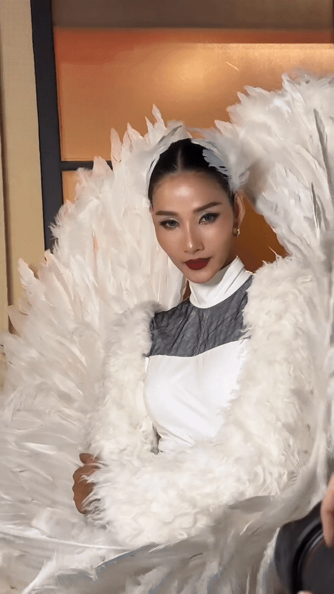 Drama lại tới: Ho&agrave;ng Thuỳ ẩn &yacute; về đ&ocirc;i c&aacute;nh 55kg của Thanh Hằng?- Ảnh 4.