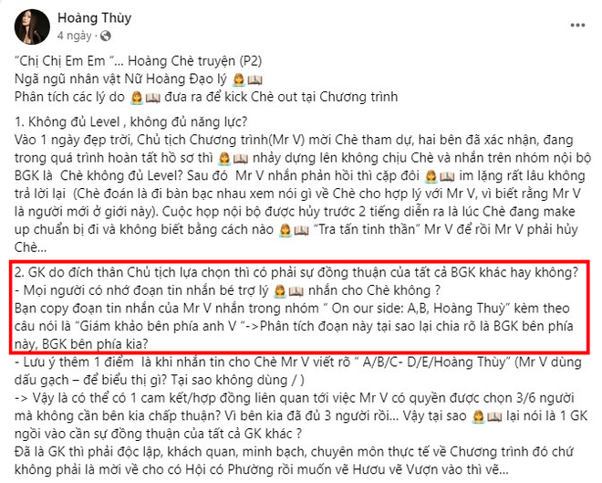 Drama lại tới: Ho&agrave;ng Thuỳ ẩn &yacute; về đ&ocirc;i c&aacute;nh 55kg của Thanh Hằng?- Ảnh 17.