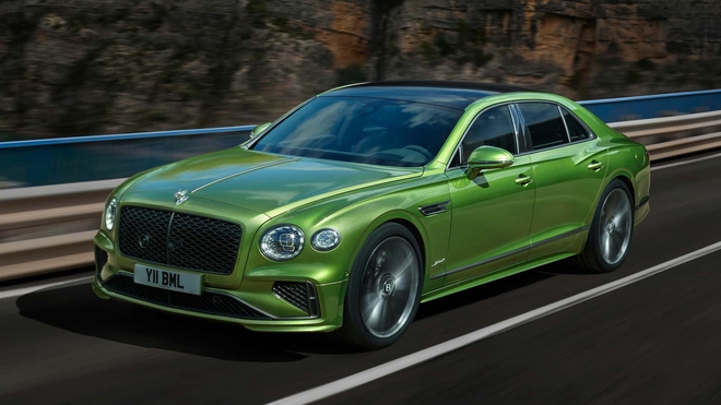 Bentley Flying Spur 2025 ra mắt: Thiết kế ít khác biệt, động cơ V8 hybrid mạnh nhất lịch sử hãng, bán cuối năm 2024- Ảnh 3.