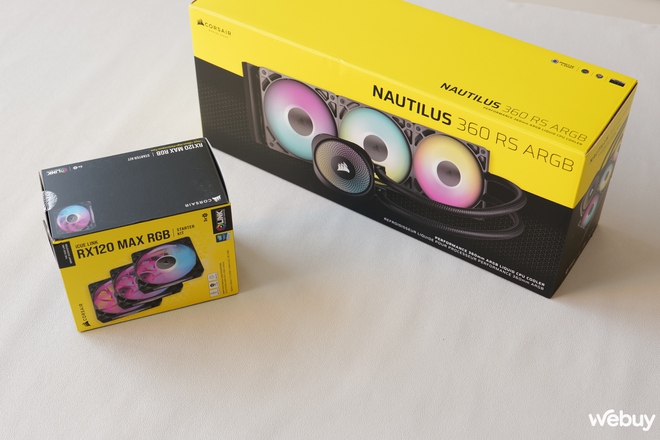 Trải nghiệm CORSAIR 360 NAUTILUS RS ARGB: cân tất cả những CPU “nóng bỏng” nhất hiện nay- Ảnh 1.